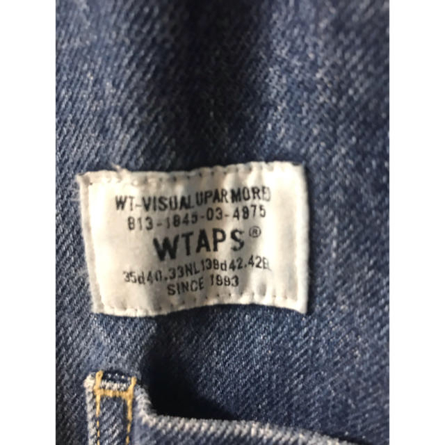 wtaps 2018SS denim daddy jacket サイズLメンズ