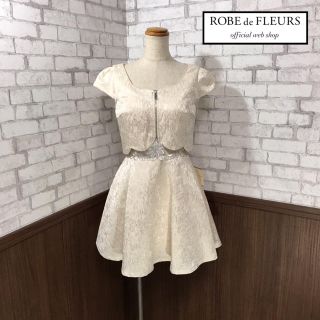 ローブ(ROBE)のROBE de FLEURS 新品タグ付き キャバドレス(ミニドレス)