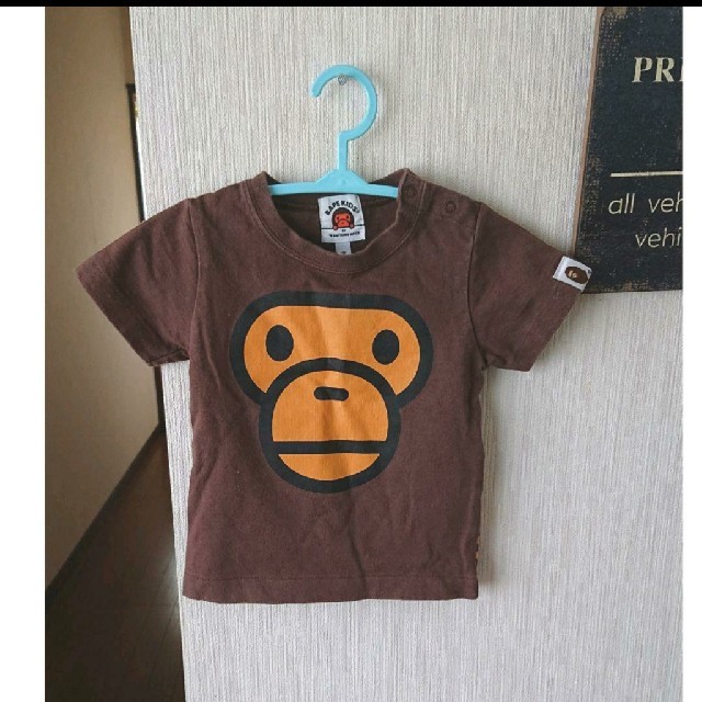 A BATHING APE(アベイシングエイプ)のbape kids Tシャツ 70 キッズ/ベビー/マタニティのベビー服(~85cm)(Ｔシャツ)の商品写真