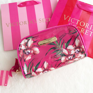 ヴィクトリアズシークレット(Victoria's Secret)の新品♡VS ポーチ/flower★送料込(ポーチ)