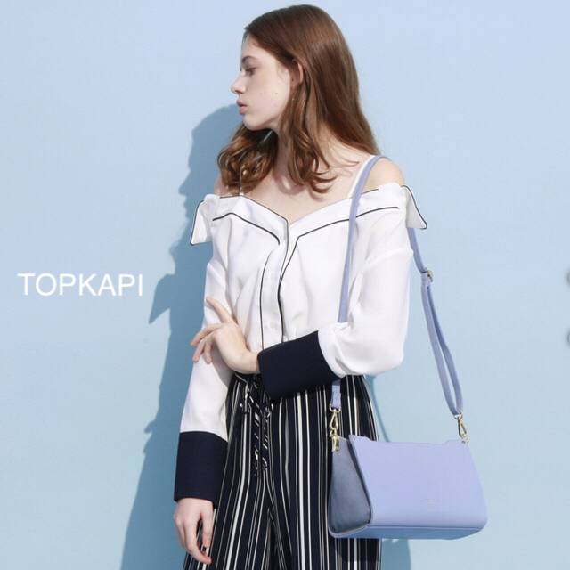 TOPKAPI(トプカピ)の本革◾︎レザーショルダーバック◾︎トプカピ◾︎最終お値下げ◾︎ レディースのバッグ(ショルダーバッグ)の商品写真