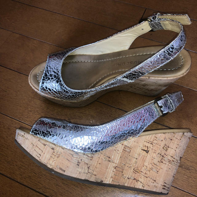 FABIO RUSCONI(ファビオルスコーニ)のファビオルスコーニウエッジサンダル レディースの靴/シューズ(サンダル)の商品写真