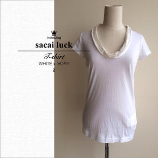 sacai luck - 新品タグ付sacai luck Tシャツの通販 by sayu's shop 