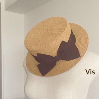 ヴィス(ViS)のViS  カンカン帽 👒(麦わら帽子/ストローハット)