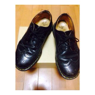 ドクターマーチン(Dr.Martens)のDr.Martens 黒 UK6 送料込(ローファー/革靴)