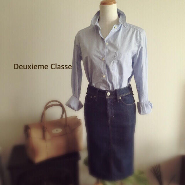 DEUXIEME CLASSE - ワイヤーWASHストライプシャツの通販 by