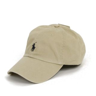 ポロラルフローレン(POLO RALPH LAUREN)の【新品未使用】人気 POLO キャップ ベージュ (キャップ)