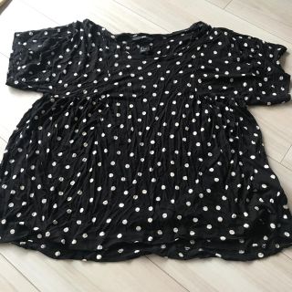 エイチアンドエム(H&M)のドット柄Tシャツ☆H&M☆サイズS(Tシャツ(半袖/袖なし))