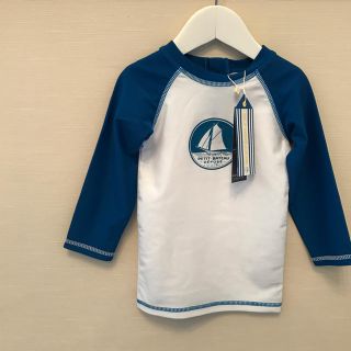 プチバトー(PETIT BATEAU)のプチバトー 19SS ロゴ入りラッシュガード 36m (水着)