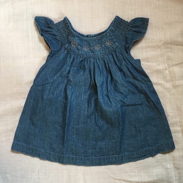 Old Navy(オールドネイビー)のノースリーブ 80  OLDNAVY キッズ/ベビー/マタニティのキッズ服女の子用(90cm~)(ブラウス)の商品写真