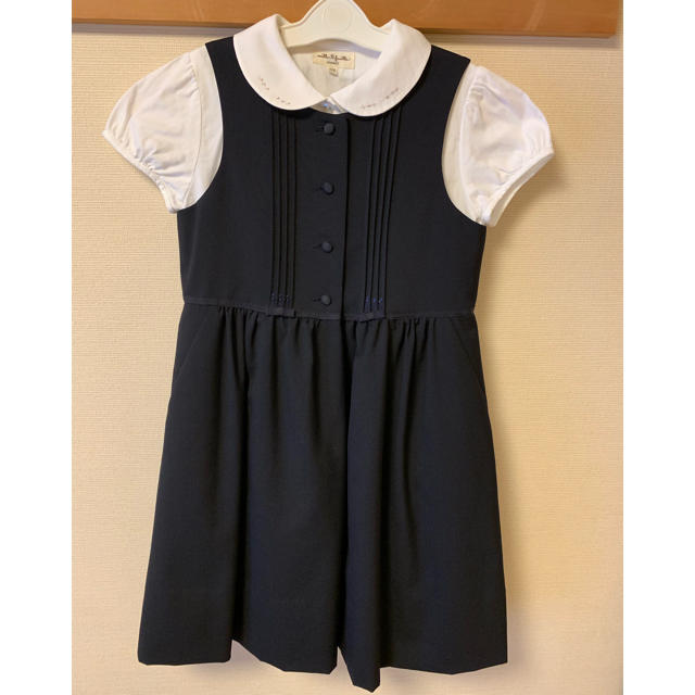 お受験 フォーマルスーツ 120 キッズ/ベビー/マタニティのキッズ服女の子用(90cm~)(ドレス/フォーマル)の商品写真