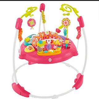 フィッシャープライス(Fisher-Price)の★専用★フィッシャープライス　ジャンパルー　ピンク　女の子(ベビージム)