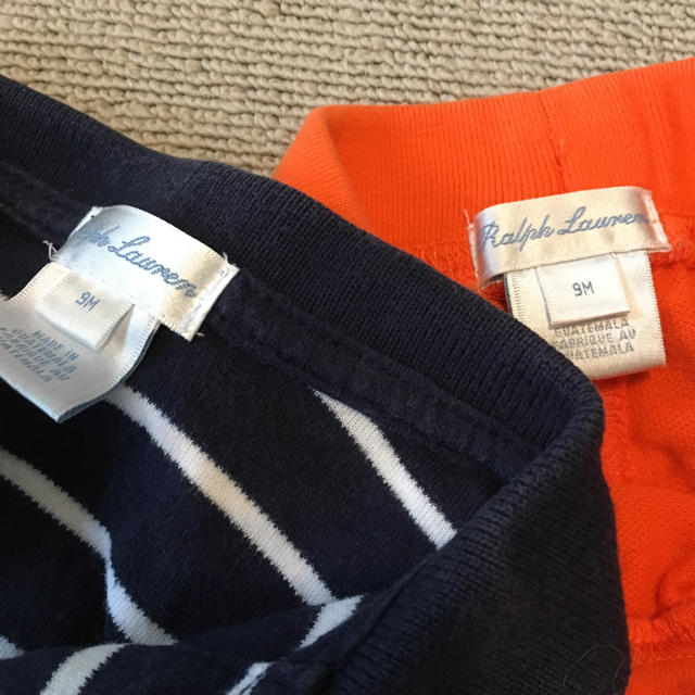 Ralph Lauren(ラルフローレン)のラルフローレン ポロシャツ&ショートパンツ キッズ/ベビー/マタニティのベビー服(~85cm)(シャツ/カットソー)の商品写真