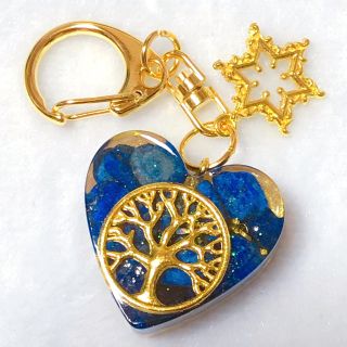 ラピスツリー🌲オルゴナイト キーホルダー✨(キーホルダー)