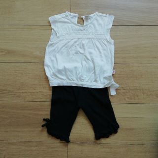 ベビーギャップ(babyGAP)のgapノースリーブトップスとスパッツ(Tシャツ/カットソー)