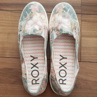 ロキシー(Roxy)のROXYスリッポンスニーカー size 8(スニーカー)