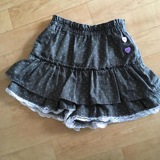 kids  女児 キュロットスカート 130サイズ(スカート)