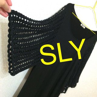 スライラング(SLY LANG)の美品 SLY スライ ワンピース (ミニワンピース)