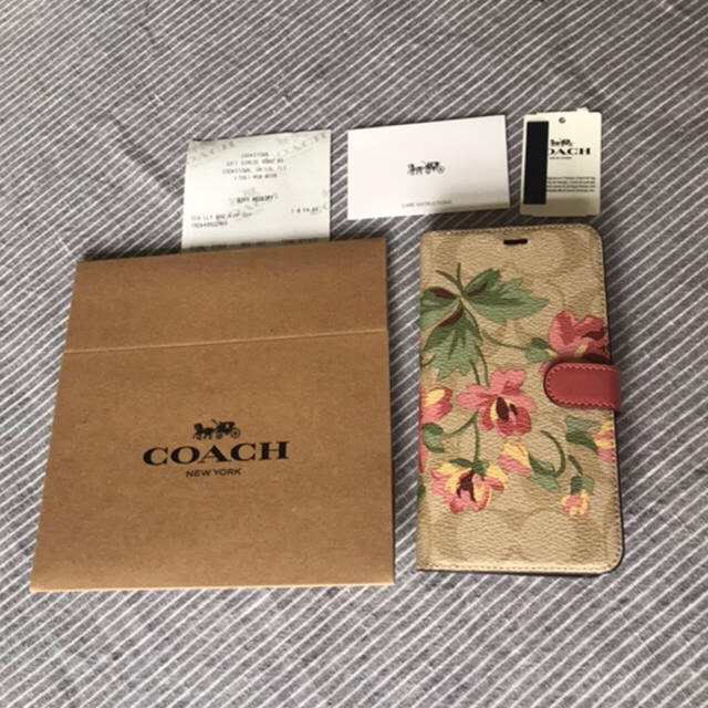 COACH - コーチ COACH 新品 シグネチャー フラワー iPhone XR ケースの通販 by rockytintin's shop｜コーチならラクマ