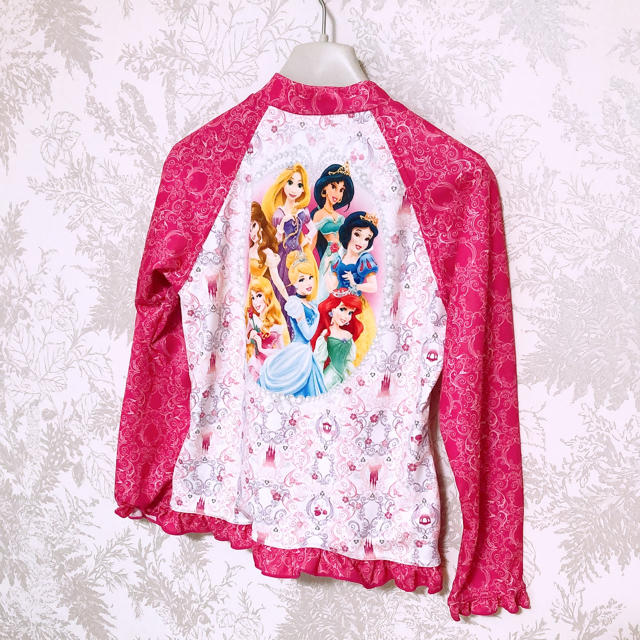 Disney(ディズニー)のプリンセス♡ラッシュガード キッズ/ベビー/マタニティのキッズ服女の子用(90cm~)(水着)の商品写真