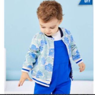 プチバトー(PETIT BATEAU)のプチバトー ブルゾン ジャケット カーディガン 18m(ジャケット/コート)