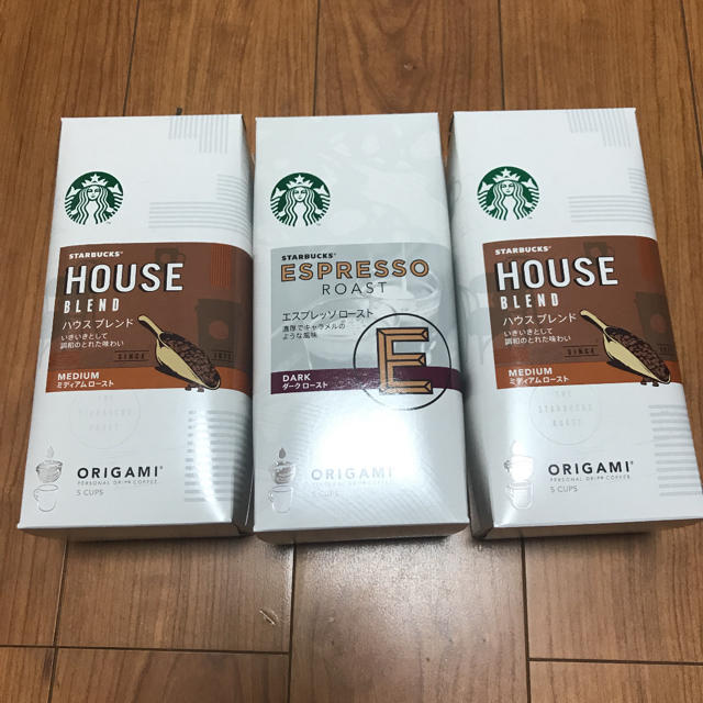 Starbucks Coffee(スターバックスコーヒー)のスターバックスオリガミ ドリップコーヒー 食品/飲料/酒の飲料(コーヒー)の商品写真