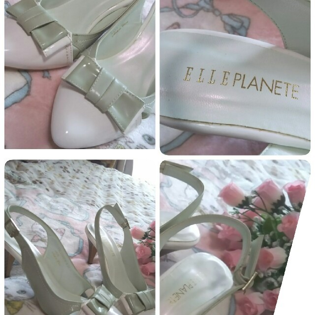 ELLE PLANETE(エルプラネット)の♡ELLEPLANETE♡リボンパンプス♡   レディースの靴/シューズ(ハイヒール/パンプス)の商品写真