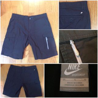 ナイキ(NIKE)の最終値下げセール‼︎送料込み‼︎ nike cargo shorts レア 希少(ショートパンツ)