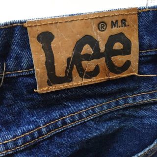 リー(Lee)の☆送料無料☆Lee ライダース デニムパンツ 80年代モノ☆送料無料☆(デニム/ジーンズ)