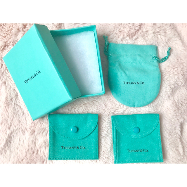 Tiffany & Co.(ティファニー)のTIFFANY BOX×専用小袋 3セット♡ほぼ新品 ティファニー インテリア/住まい/日用品のインテリア小物(小物入れ)の商品写真
