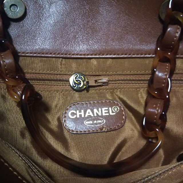 CHANEL(シャネル)のCHANEL❤トート❤べっ甲❤ハンドバッグ❤ヴィンテージ レディースのバッグ(トートバッグ)の商品写真
