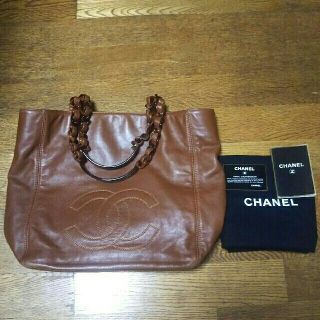 シャネル(CHANEL)のCHANEL❤トート❤べっ甲❤ハンドバッグ❤ヴィンテージ(トートバッグ)