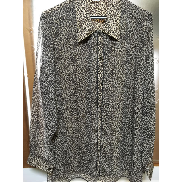 ZARA(ザラ)のレオパード ヒョウ柄 シャツ レディースのトップス(シャツ/ブラウス(長袖/七分))の商品写真