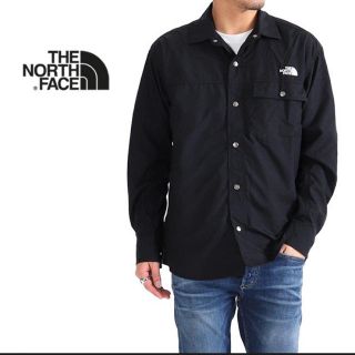 ザノースフェイス(THE NORTH FACE)のM ヌプシシャツ 19SS 新作☆ ノースフェイス K 黒 ブラック(シャツ)