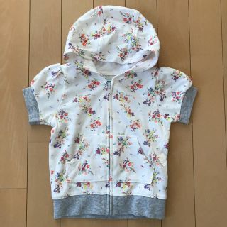 オールドネイビー(Old Navy)のOLD NAVY 半袖パーカー18-24m(ジャケット/上着)