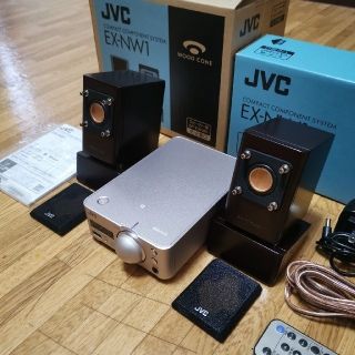 JVC EX‐NW1 美品 ウッドコーンスピーカーの通販 by ガジェSHOP｜ラクマ