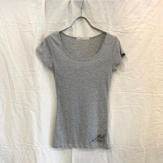 スナイデル(SNIDEL)のSNIDEL スナイデル 定番Tシャツ シンプルTシャツ グレー 美品(Tシャツ(半袖/袖なし))