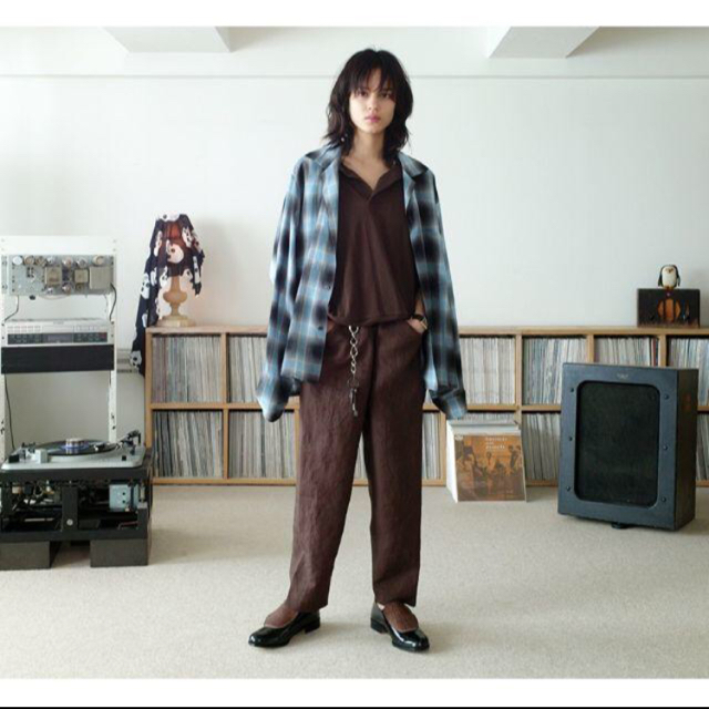 SUNSEA(サンシー)のSUNSEA Shadow Check GIGOLO Shirts BLUE 3 メンズのトップス(シャツ)の商品写真