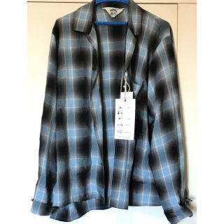 サンシー(SUNSEA)のSUNSEA Shadow Check GIGOLO Shirts BLUE 3(シャツ)