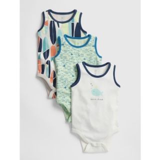 ベビーギャップ(babyGAP)のbaby Gap ボディシャツ 3枚セット 80サイズ(肌着/下着)