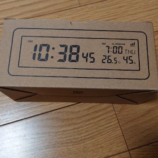 ムジルシリョウヒン(MUJI (無印良品))の無印良品 デジタル電波時計(置時計)