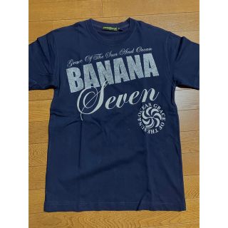 バナナセブン(877*7(BANANA SEVEN))のバナナセブン 半袖M  紺(Tシャツ/カットソー(半袖/袖なし))