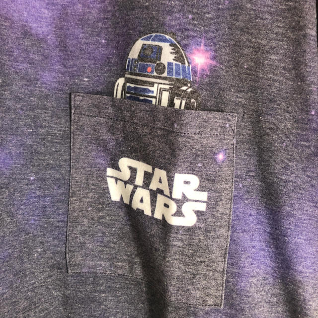 DOUBLE NAME(ダブルネーム)のDOUBLE NAME/STARWARS R2-D2ポケットTシャツ レディースのトップス(Tシャツ(半袖/袖なし))の商品写真