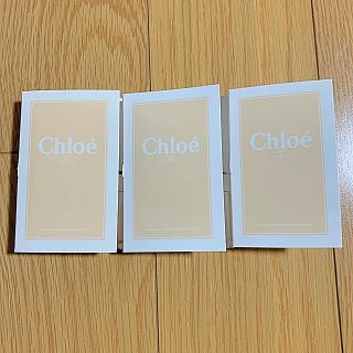 クロエ(Chloe)のクロエ オードトワレ チューブサンプル 未使用3個セット(香水(女性用))