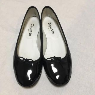 レペット(repetto)のrepetto エナメルバレエシューズ 40(バレエシューズ)