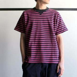 サカイ(sacai)のsacai ボーダー柄カットソー(Tシャツ/カットソー(半袖/袖なし))