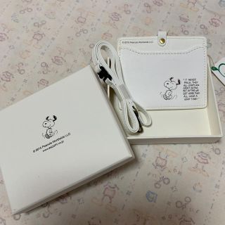 スヌーピー(SNOOPY)のスヌーピー★ポルティラ革 IDカードケース(パスケース/IDカードホルダー)