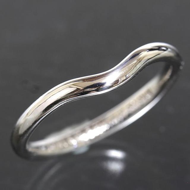 ティファニー TIFFANY&CO.カーブドバンド リング 14号 仕上済 激安