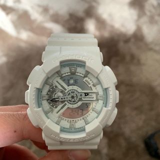 ジーショック(G-SHOCK)のG-SHOCK 白(腕時計(デジタル))