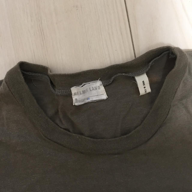 HELMUT LANG(ヘルムートラング)のhelmut lang Tシャツ ヘルムートラング メンズのトップス(Tシャツ/カットソー(半袖/袖なし))の商品写真